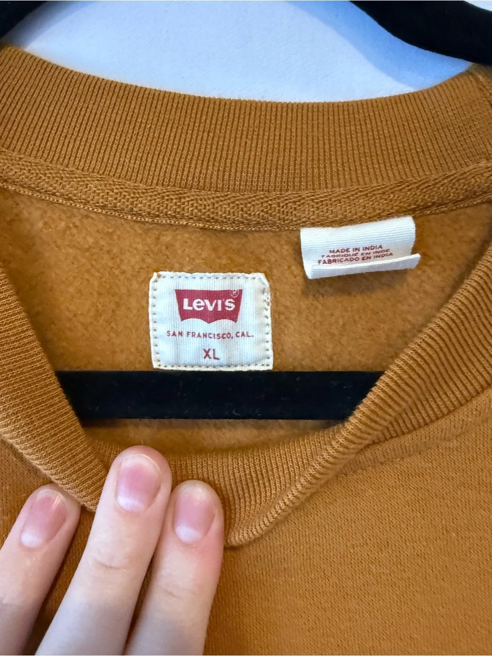 LEVI'S Men's Crewneck Sweatshirt Size XL
